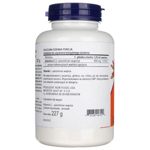 Now Foods kaltsiumaskorbaadi pulber - 227 g