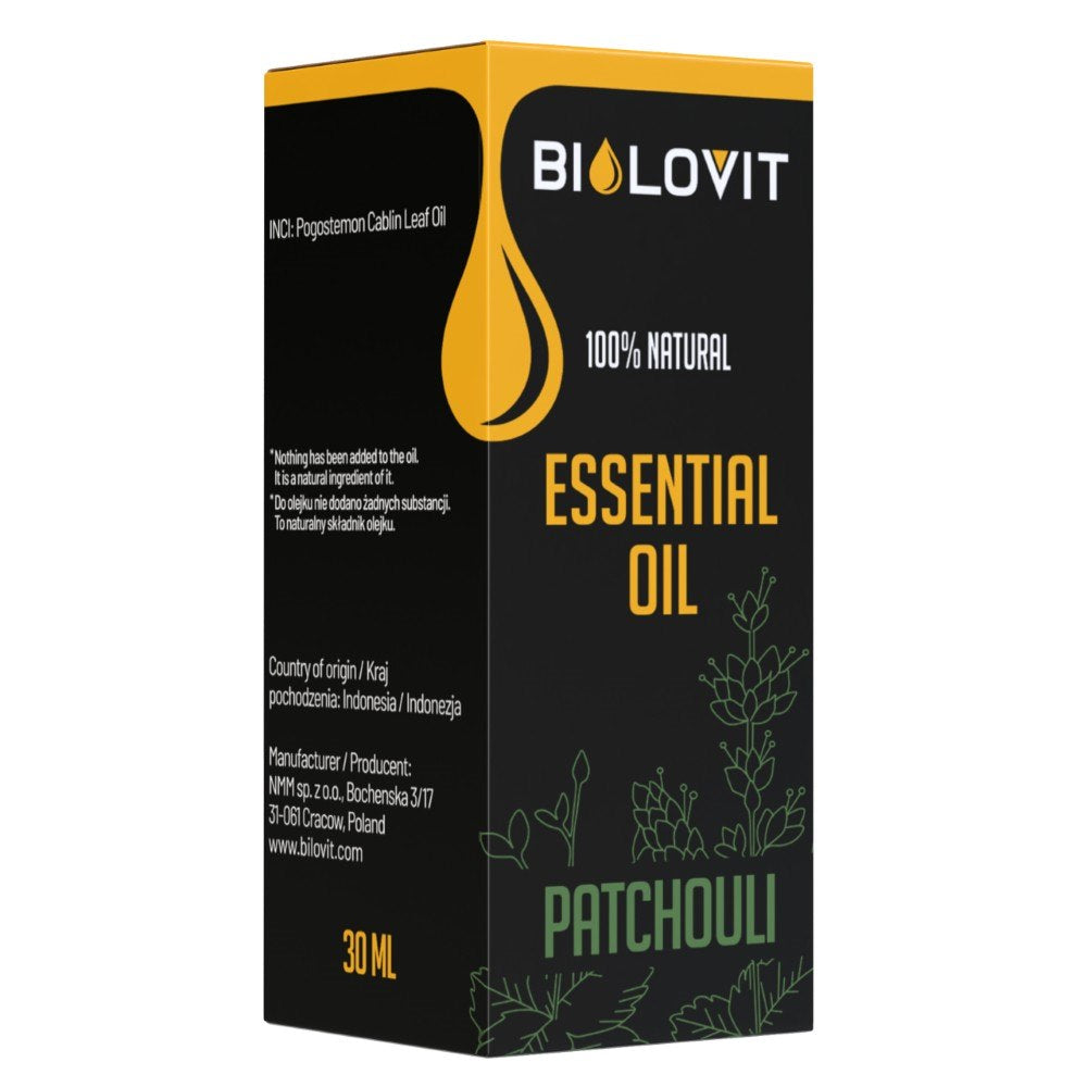 Bilovit Patšuli eeterlik õli - 30 ml