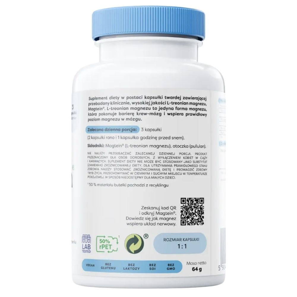 Osavi Magtein Magneesium L-treonaat – 90 kapslit