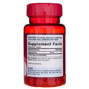 Puritan's Pride CoQ10 Q-Sorb 100 mg - 30 minkštųjų gelių - Magnis.lt