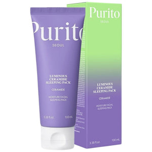 Purito Seoul Luminous Ceramide taastav öökreem-mask – 100 ml