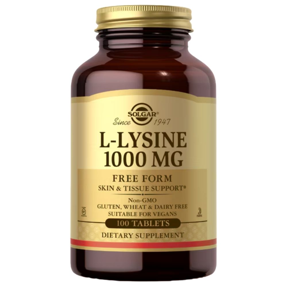 Solgar L-lüsiin 1000 mg – 100 kapslit