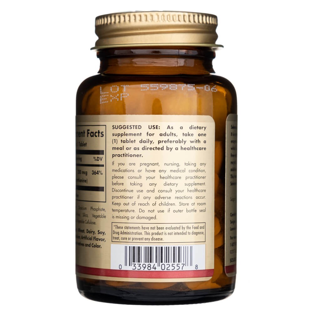 Solgar Pärmivaba Seleen 200 mcg – 100 tabletti