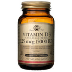 Solgar Vitamiin D3 125 mcg (5000 IU) - 120 kapslit
