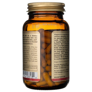 Solgar Vitamiin D3 125 mcg (5000 IU) - 120 kapslit