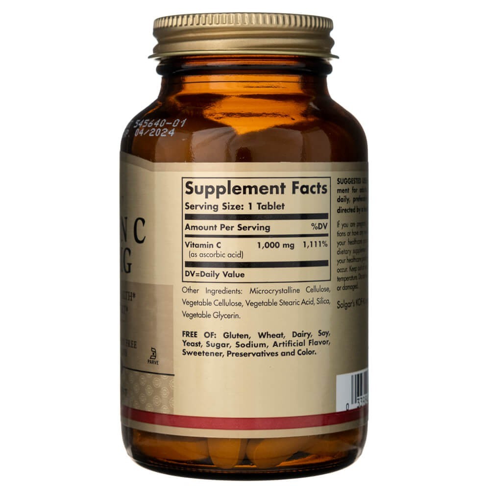 Solgar vitamiin C 1000 mg - 90 tabletti