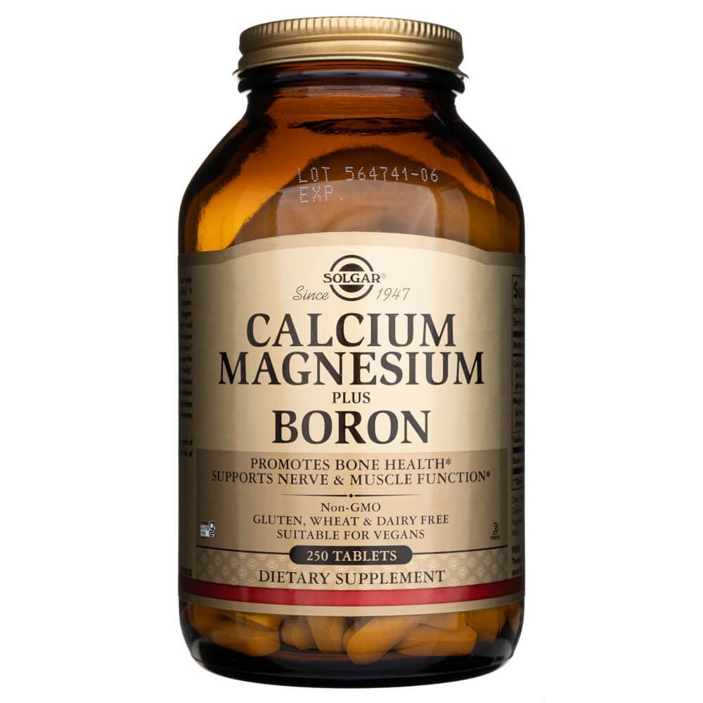 Solgar Calcium Magnesium Plus Boron - 250 tabletti