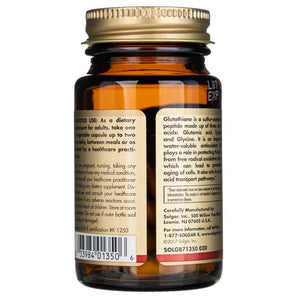 Solgar L-glutatioon redutseeritud 250 mg – 30 kapslit
