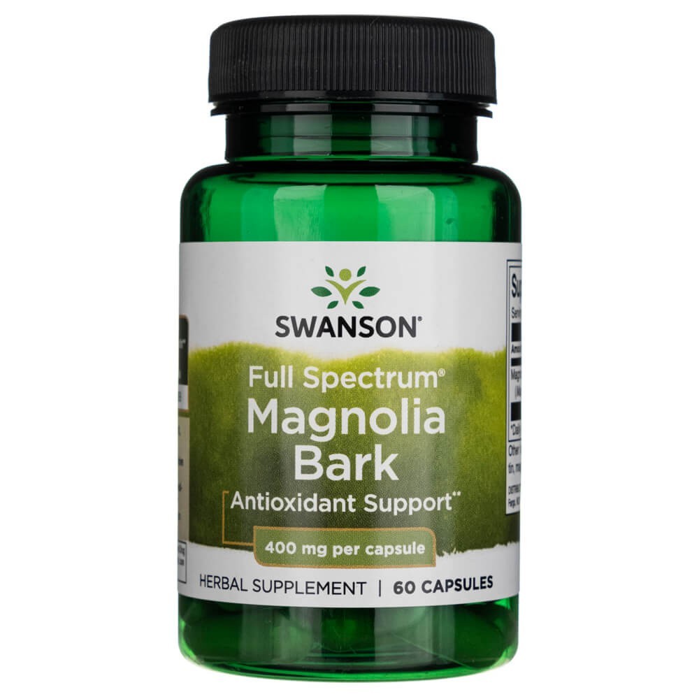 Swanson Full Spectrum Magnolia Bark 400 mg – 60 kapslit