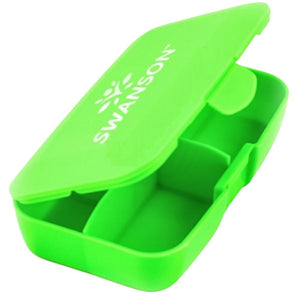 Swanson Pillbox kapslite karp, roheline