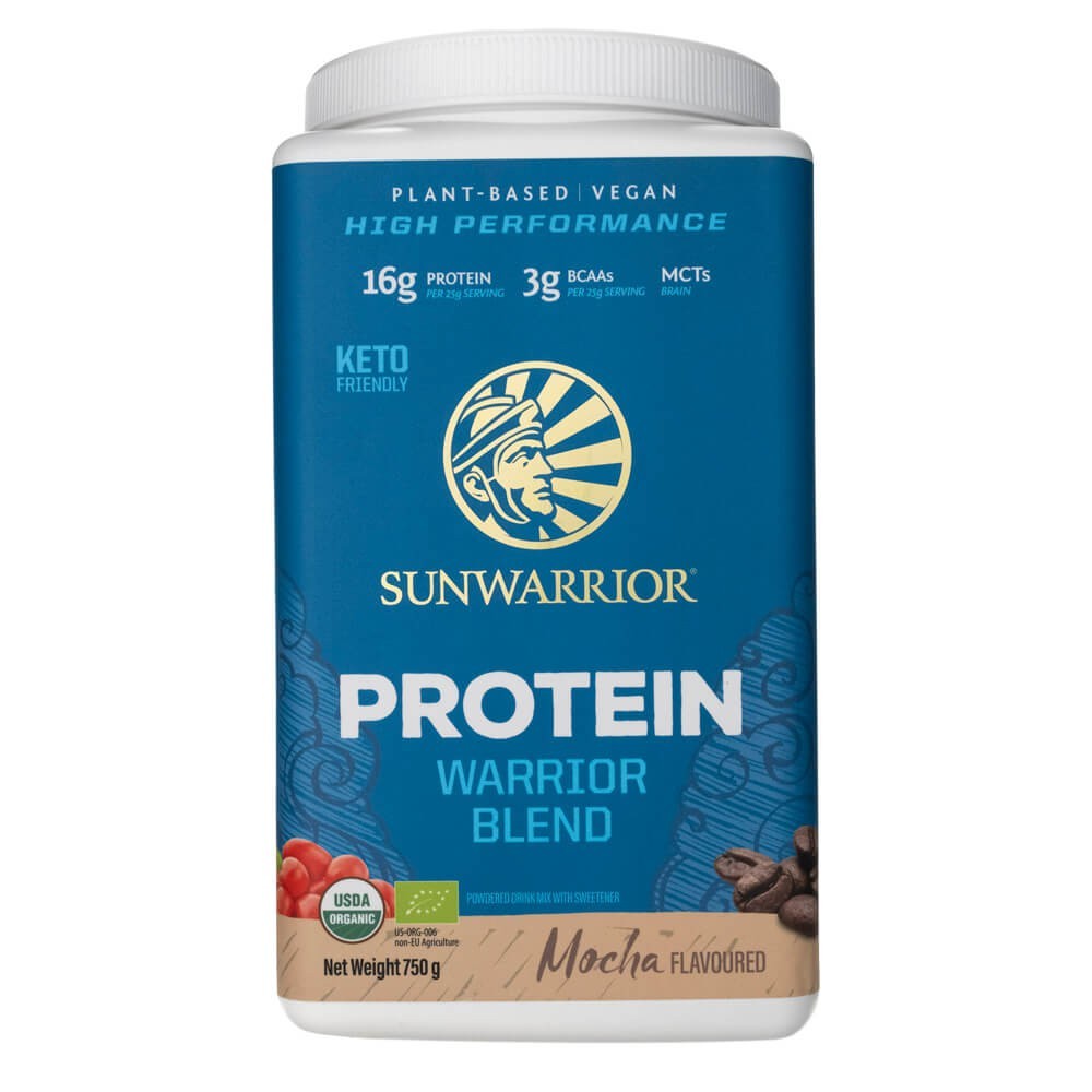 Sunwarrior orgaaniline Warrior valgusegu Mocha - 750 g