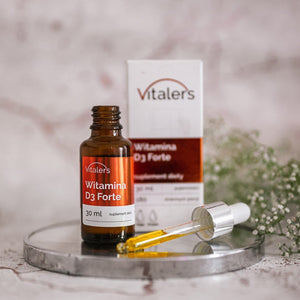 Vitaler Vitamin D3 Forte 2000 IU, tilgad - 30 ml