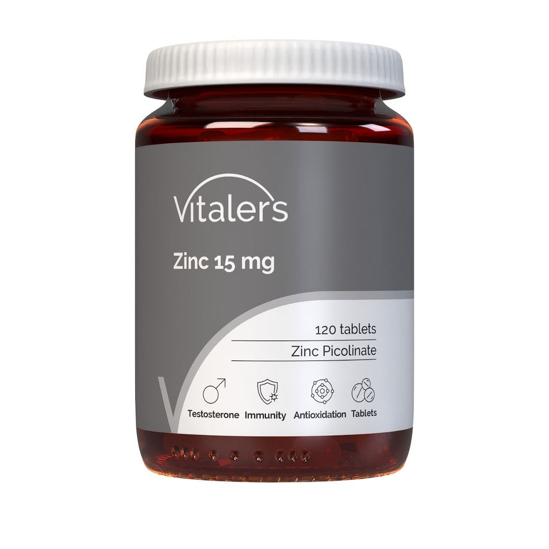 Vitaler's Tsinkpikolinaat 15 mg – 120 kapslit