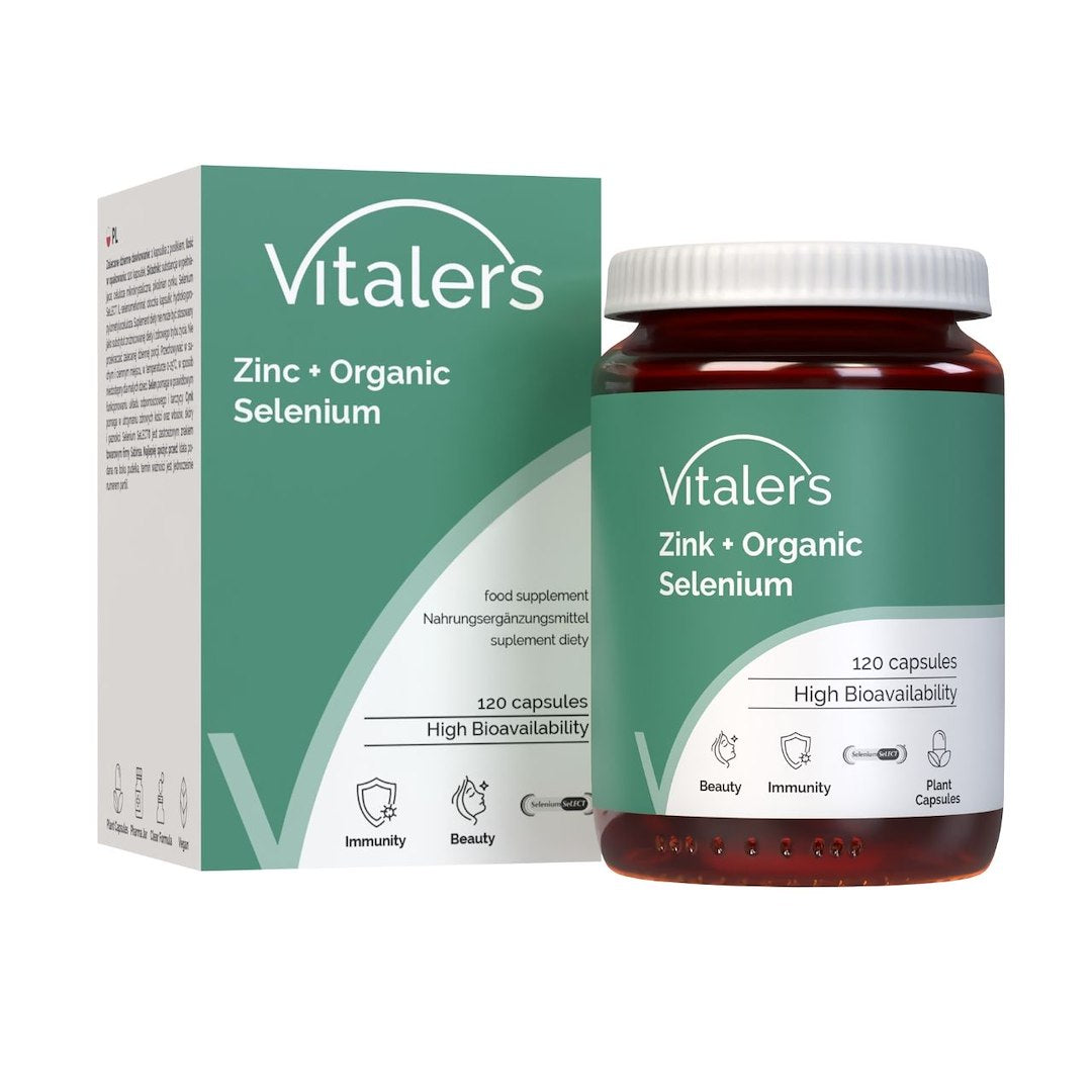 Vitaleri Tsink 15 mg + Seleen 200 mcg – 120 kapslit