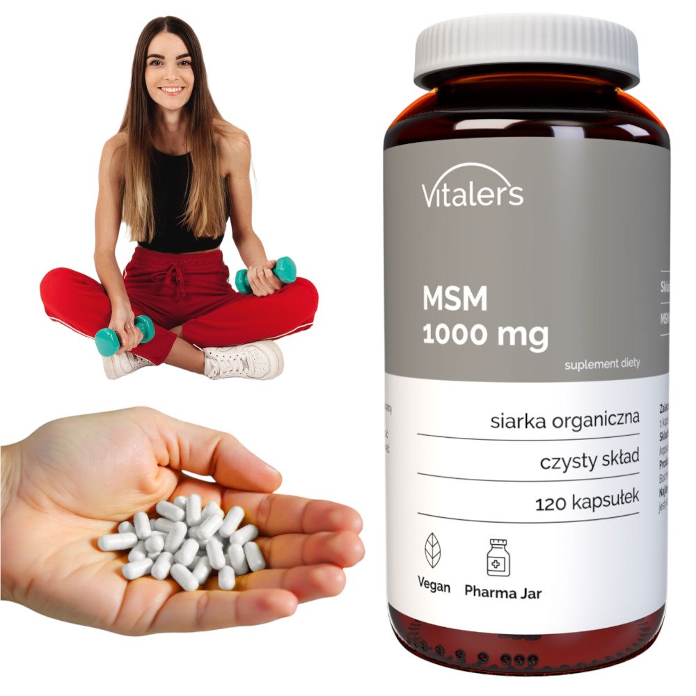 Vitalers - MSM 700 mg 120 kapslit