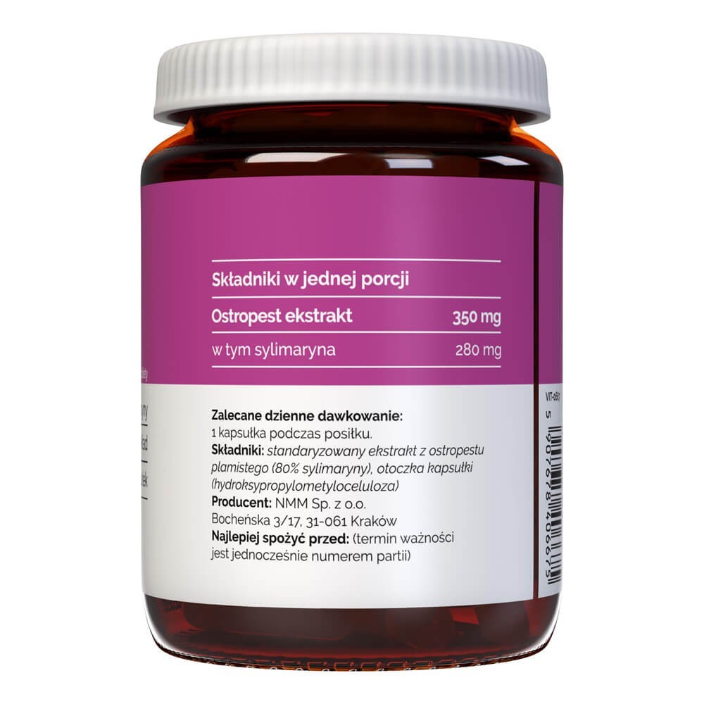Vitaler's Milk Thistle 350 mg - 60 kapslit