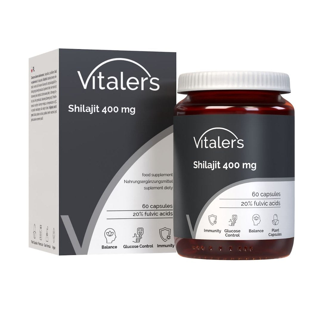 Vitaler's Shilajit 400 mg – 60 kapslit