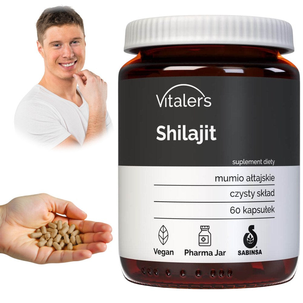 Vitaler's Shilajit 400 mg – 60 kapslit