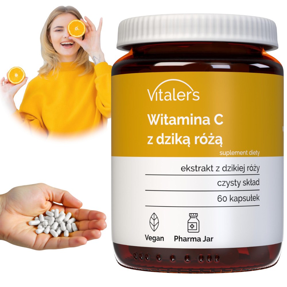 Vitaler vitamiin C kibuvitsaga 1000 mg - 60 kapslit
