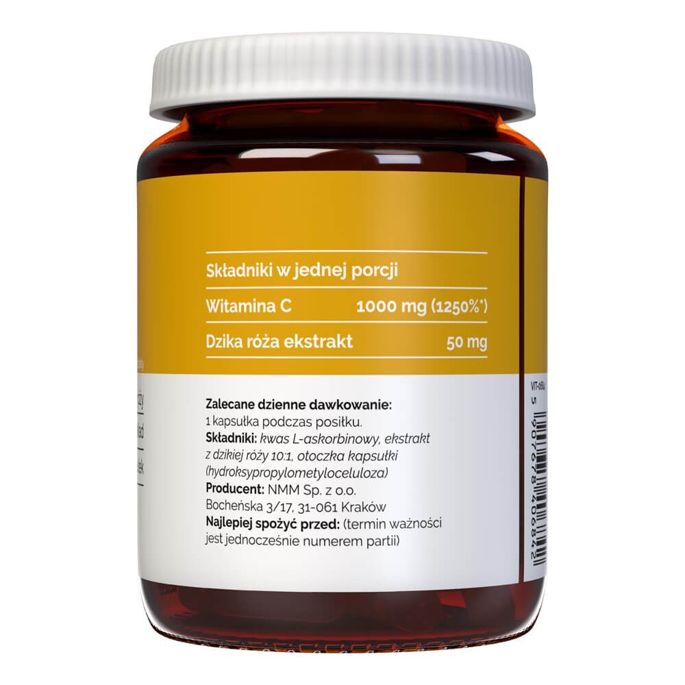 Vitaler vitamiin C kibuvitsaga 1000 mg - 60 kapslit