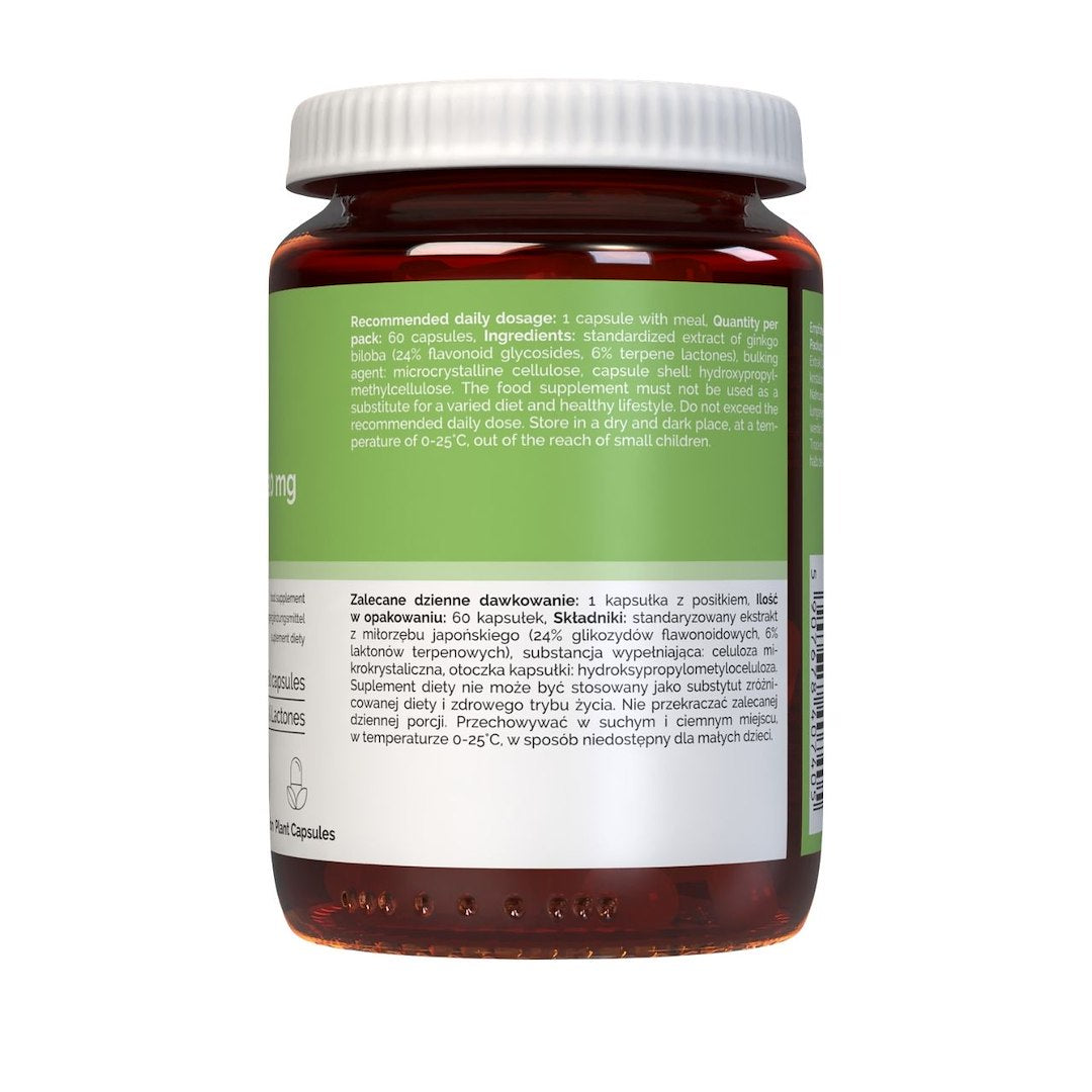 Vitaler's Ginkgo Biloba 120 mg - 60 kapslit