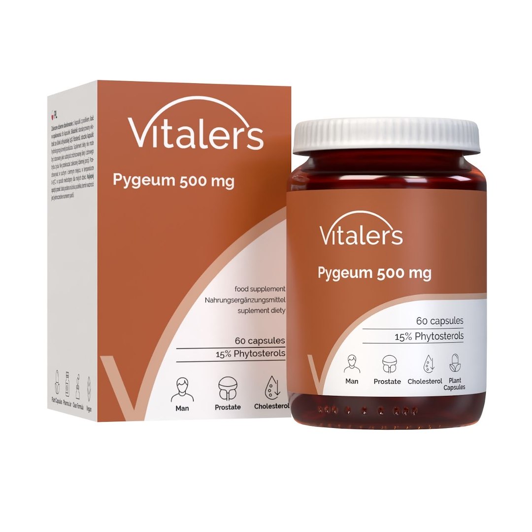 Vitalers - Pügeum 500 mg 60 kapslit