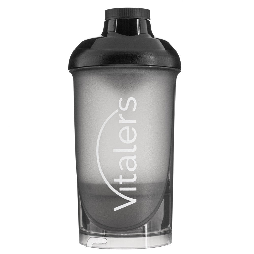 Vitalers-Shaker 500+150 ml rūkytas juodas - Magnis.lt