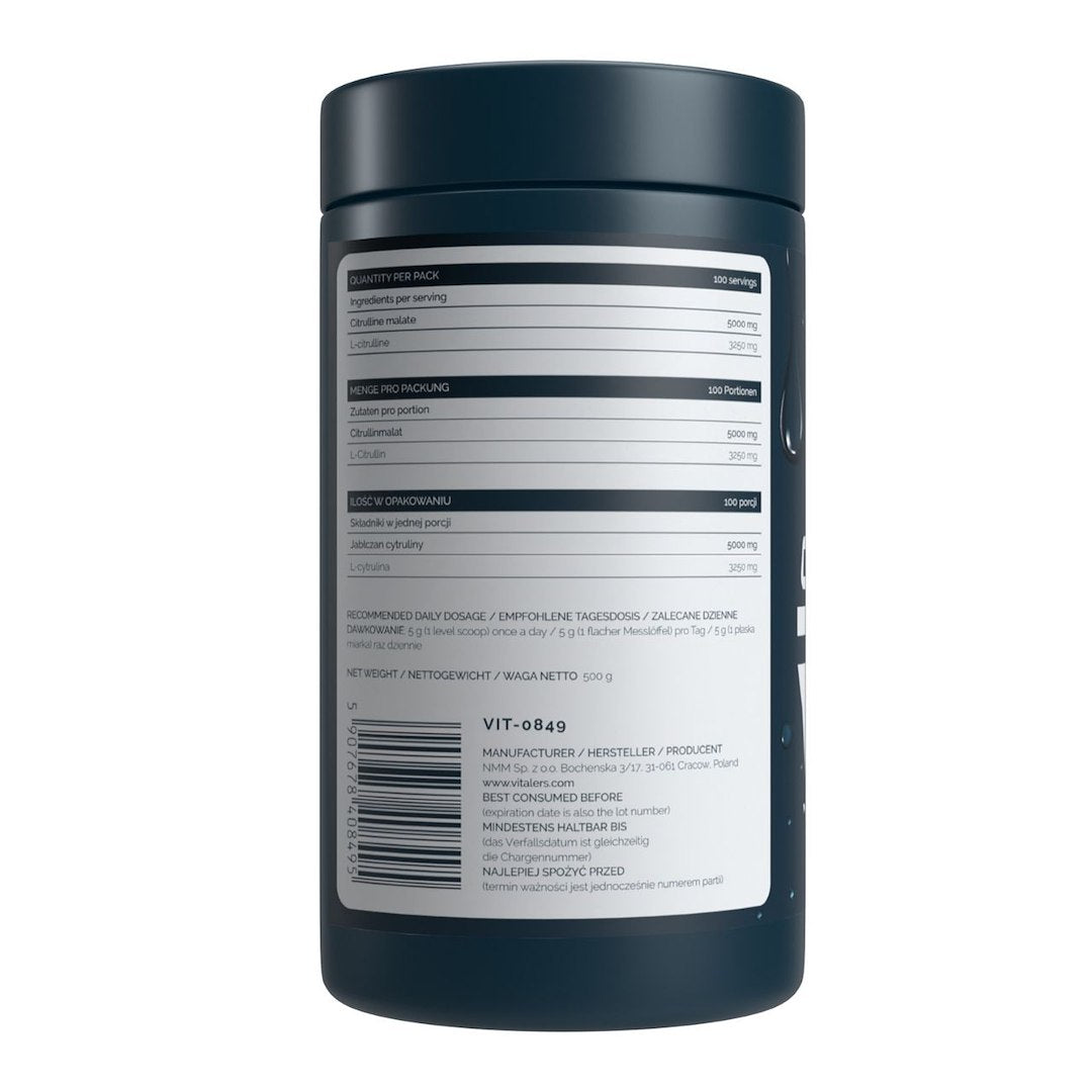 Vitaler's Sport – maitseaineteta tsitruliin 500g