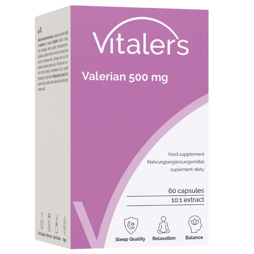 Vitaler's Valerijonas (valerijonas) 500 mg – 60 kapslit