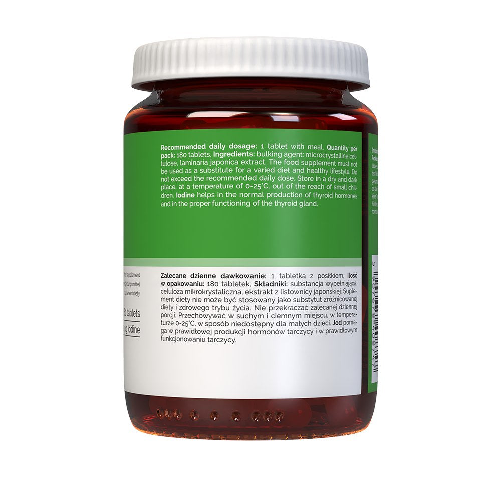 Vitaler's Kelp (Jaapani pruunvetikas) 20 mg – 180 tabletti