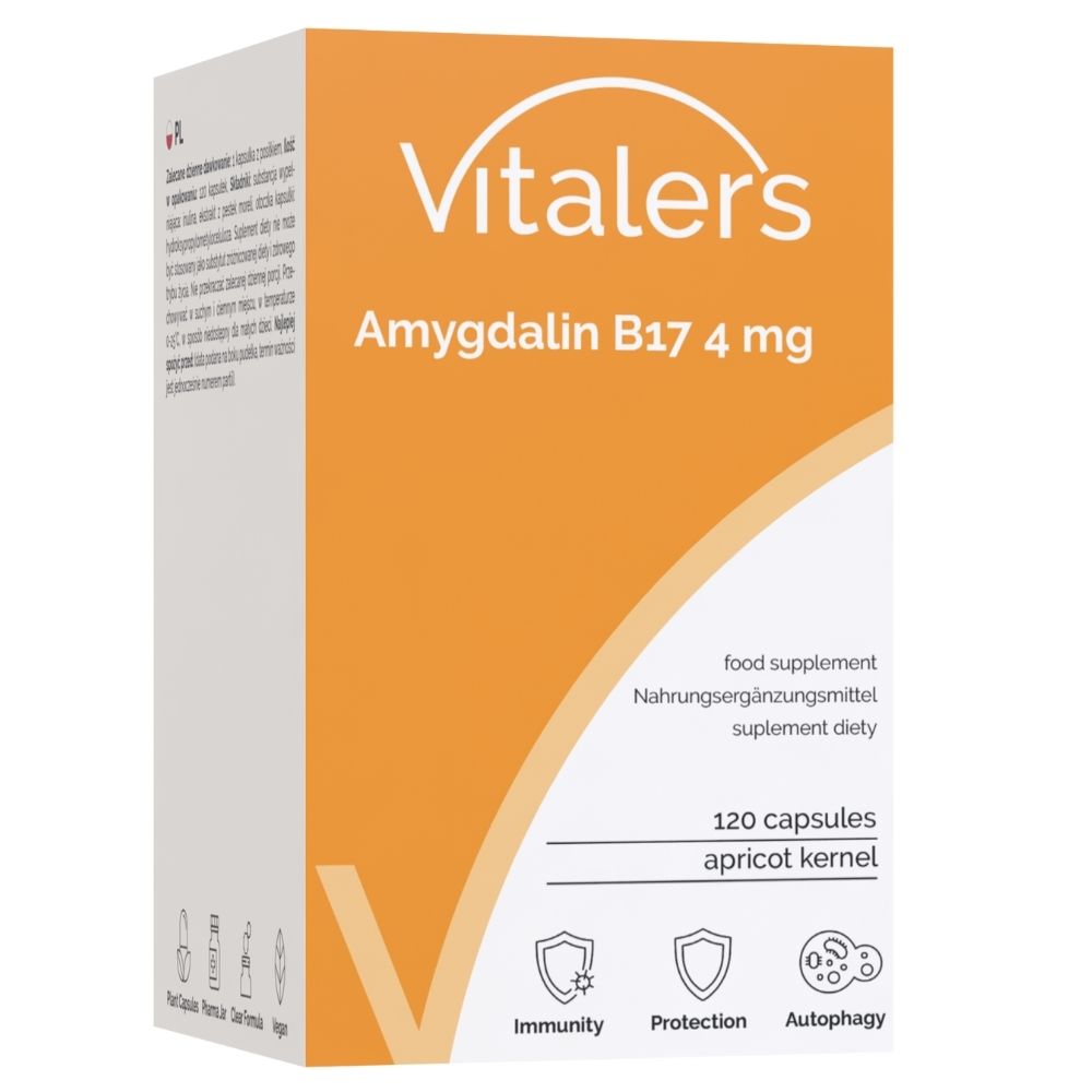 Vitaler's Amigdalinas (vitamiin B17) 4 mg – 120 kapslit