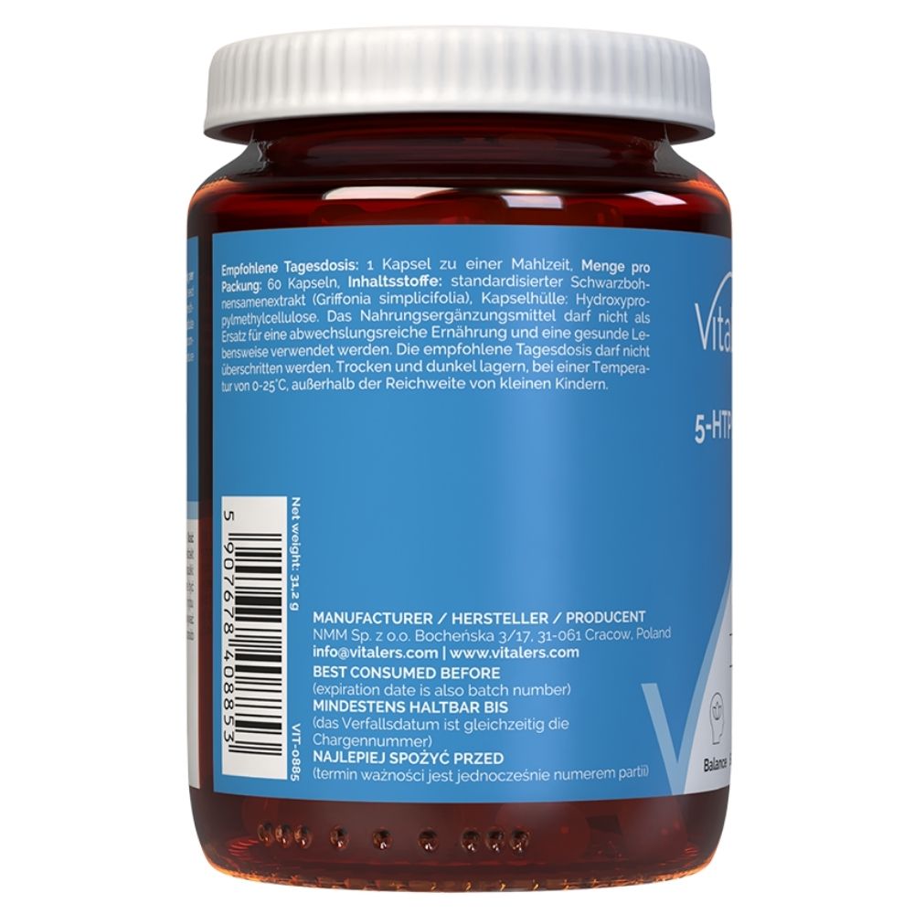 Vitaleri 5-HTP 100 mg - 60 kapslit
