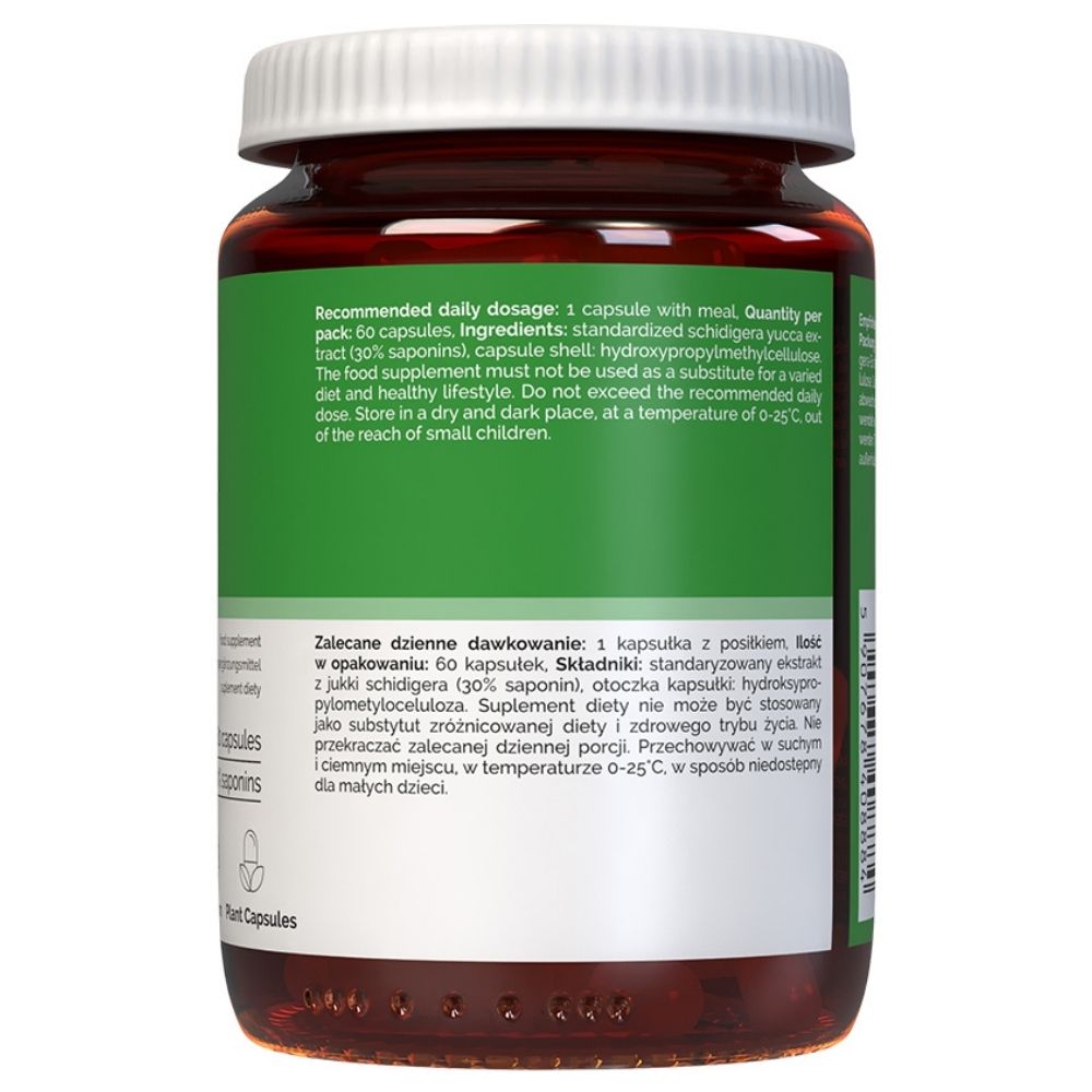 Vitaleri Yucca (Yucca schidigera) 500 mg - 60 kapslit