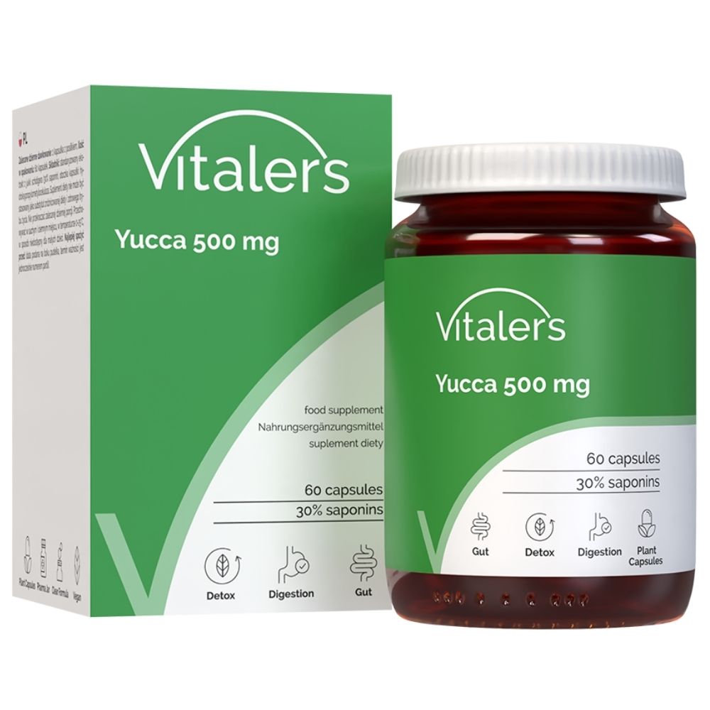 Vitaleri Yucca (Yucca schidigera) 500 mg - 60 kapslit