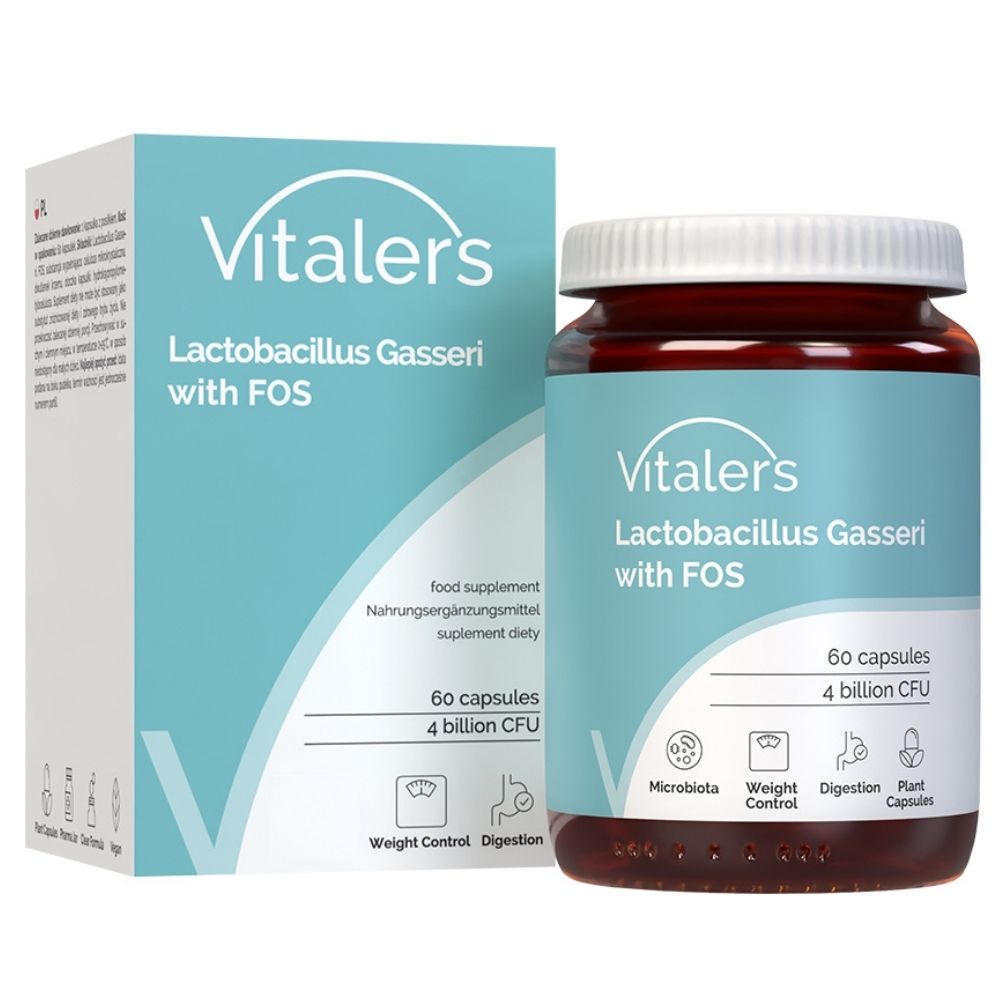 Vitaler's Probiotikum Lactobacillus Gasseri FOS-iga – 60 kapslit