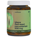 Wellbear Maca (Peruu ženšenn) 600 mg – 60 kapslit