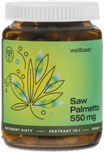 Wellbear Saw Palmetto 550 mg - 60 kapslit