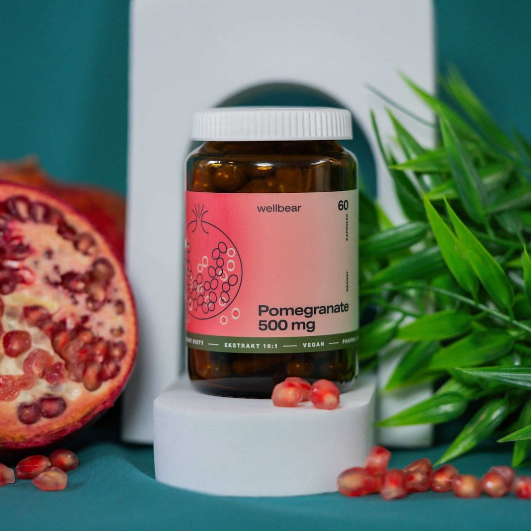 Wellbear granaatõunad 500 mg - 60 kapslit