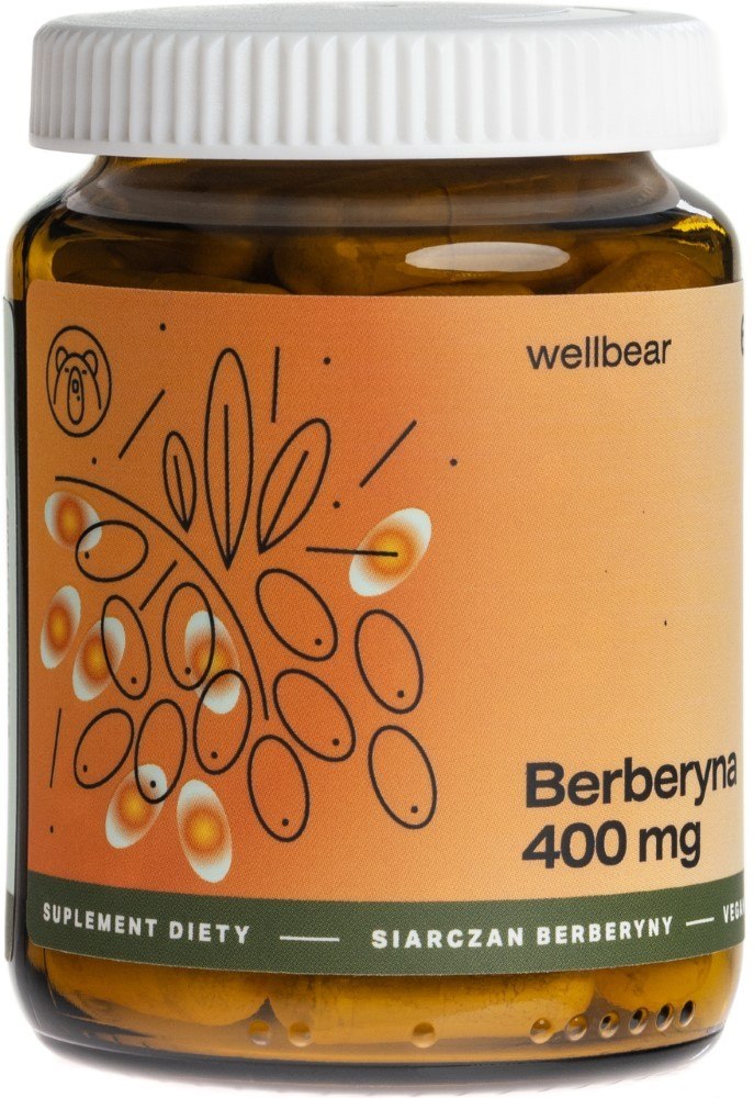 Wellbear Berberine (Berberis) 400 mg – 60 kapslit