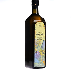 Wellbear külmpressitud sinepiõli - 1000 ml