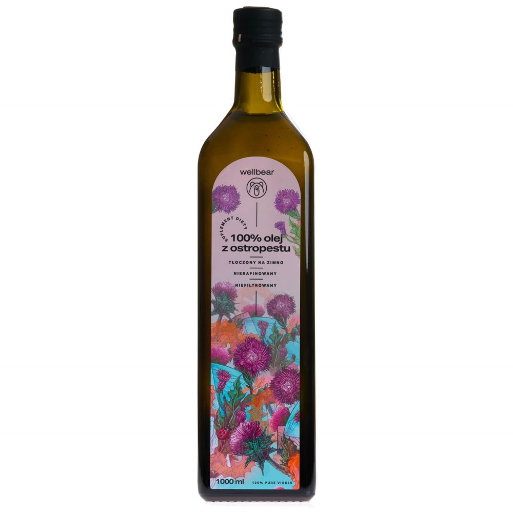 Wellbear külmpressitud kibuvitsaõli – 1000 ml