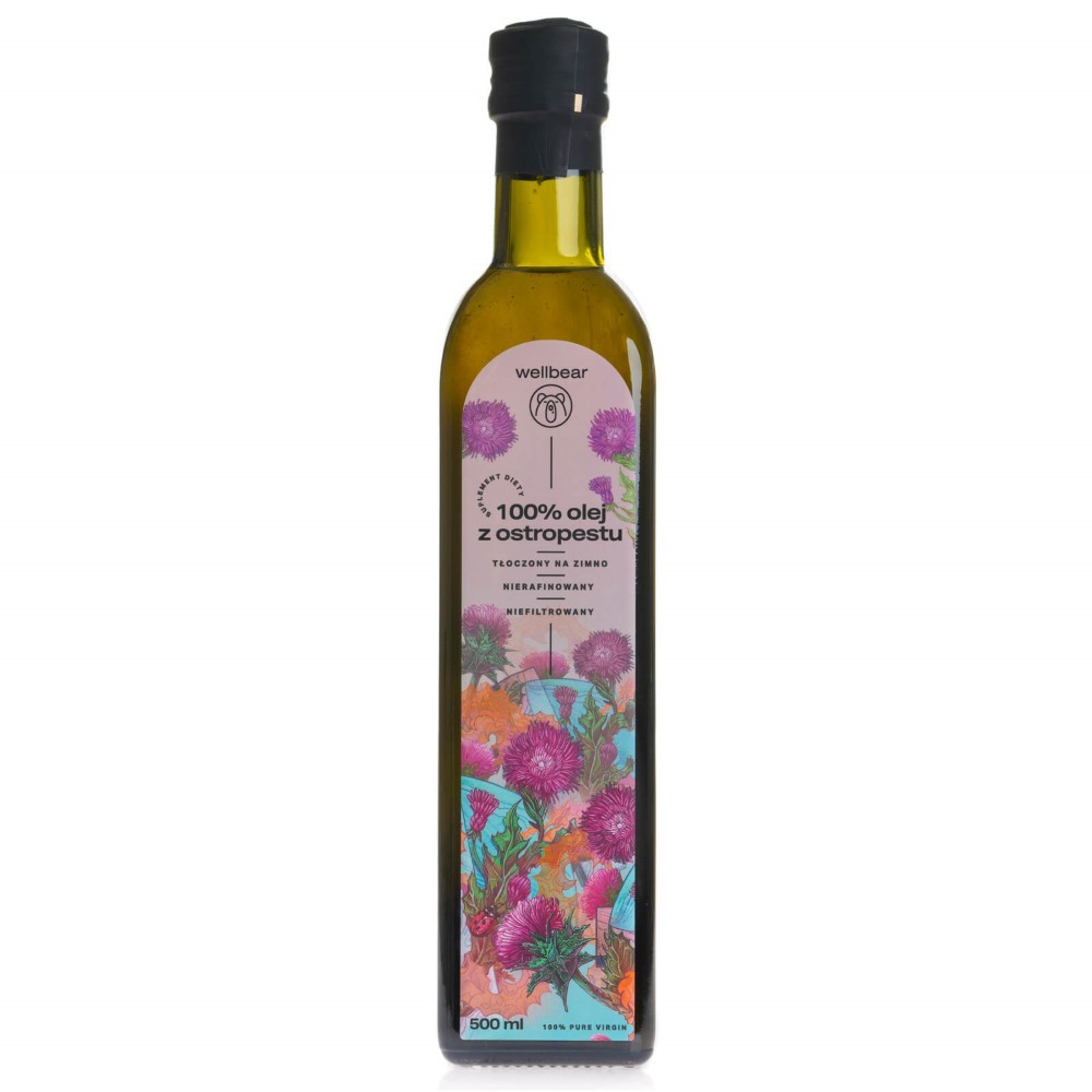 Wellbear külmpressitud kibuvitsaõli - 500 ml