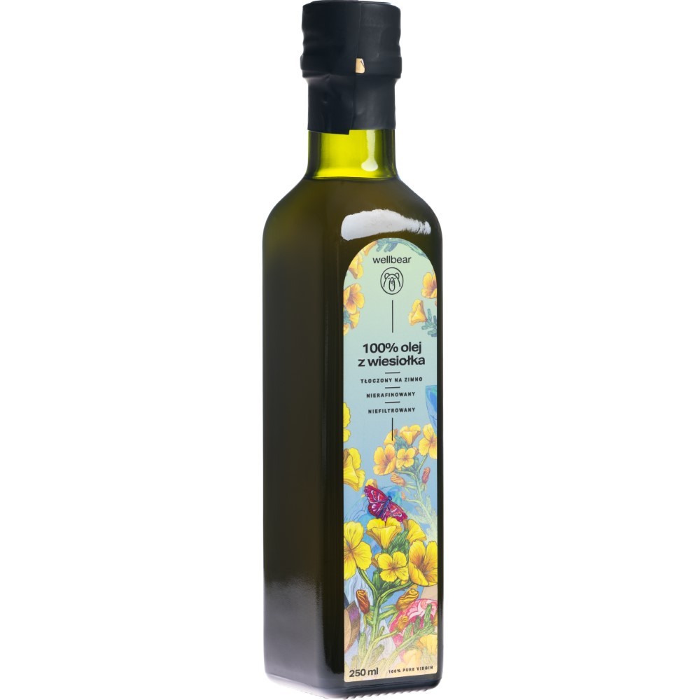 Wellbear Evening Primrose Oil külmpressitud õli - 250 ml