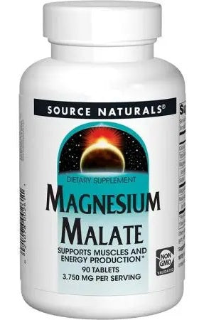 ŠALTINIS NATURALS Magnezium Malate 90 tablečių