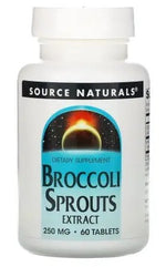 SOURCE NATURALS brokoliidude ekstrakt 60 tabletti