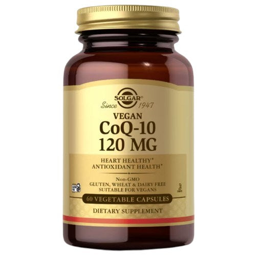 Solgar Q-10 koensüüm 120 mg 60 taimset kapslit