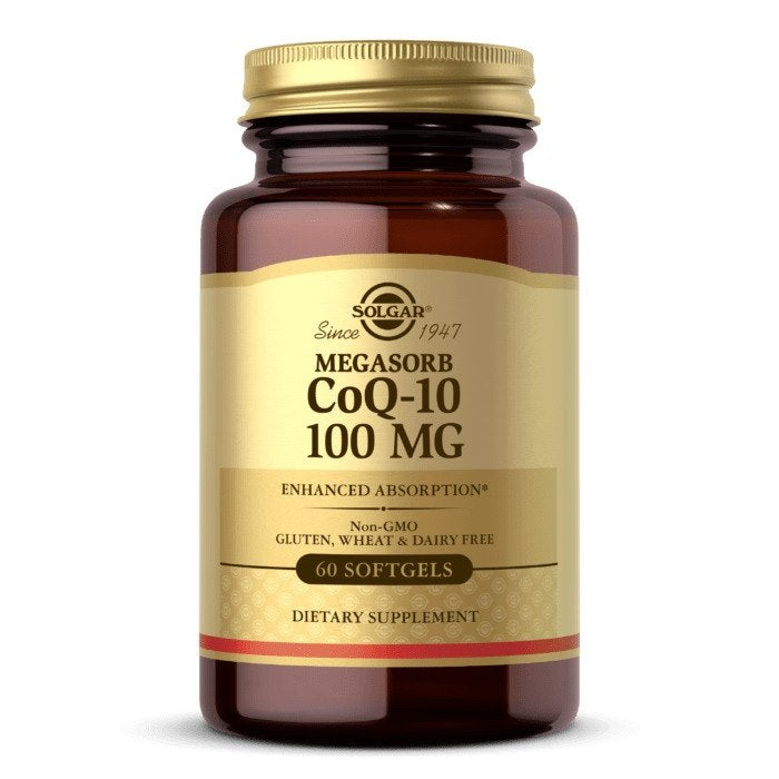 Solgar Megasorb CoQ-10 100 mg – koensüüm Q10 – Kaneka 100 mg 60 kapslit