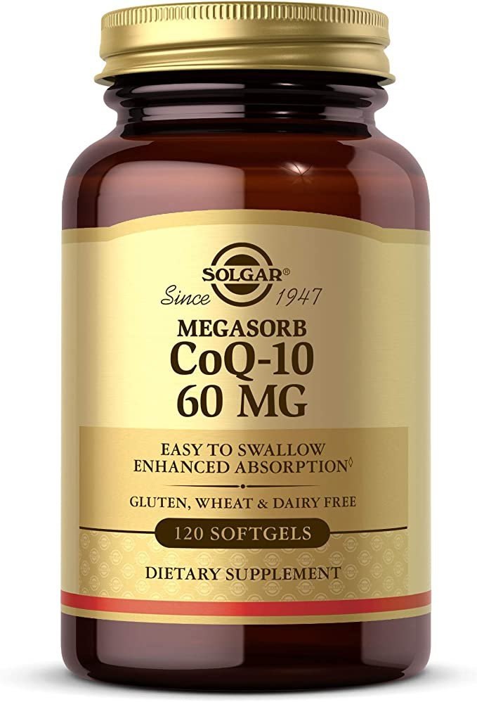 Solgar Megasorb CoQ-10 60 mg - koensüüm Q10 60 mg 120 kapslit