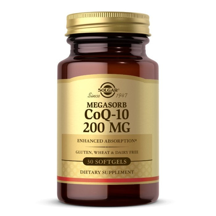 Solgar Megasorb CoQ-10 200 mg - Koensüüm Q10 - Kaneka 200 mg 30 kapslit
