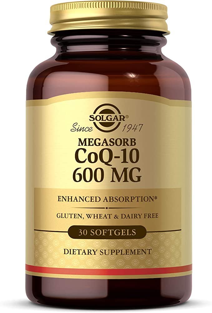 Solgar Megasorb CoQ-10 600 mg - koferment Q10 600 mg 30 kapslit